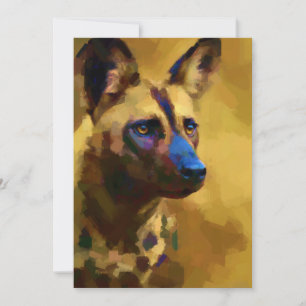 Afrikaanse Wild Dog Kaart