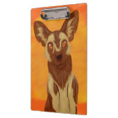 Afrikaanse Wild Dog Klembord (Links)