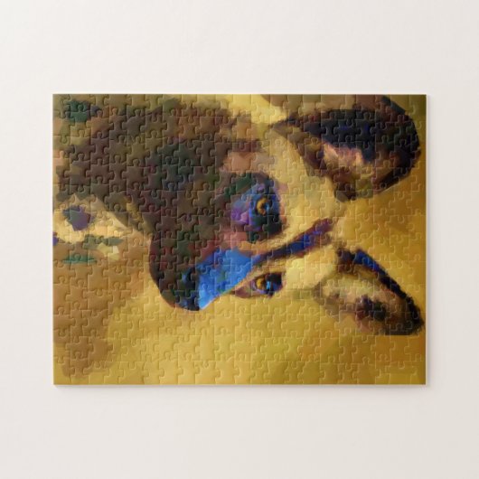 Afrikaanse Wild Dog Legpuzzel (Horizontaal)