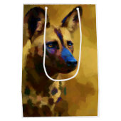 Afrikaanse Wild Dog Medium Cadeauzakje (Achterkant)