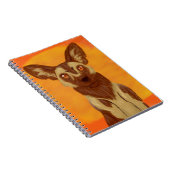 Afrikaanse Wild Dog Notitieboek (Rechterzijde)