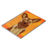 Afrikaanse Wild Dog Notitieboek (Linkerzijde)