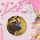 Afrikaanse Wild Dog Papieren Bordje (Feest)