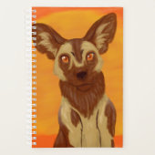 Afrikaanse Wild Dog Planner (Voorkant)