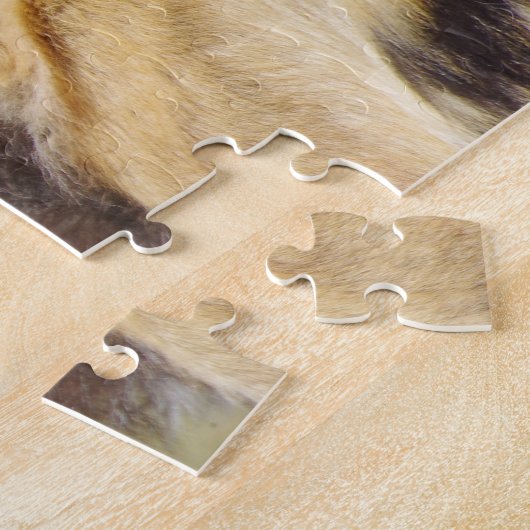 Afrikaanse Wild Dog Puzzle Legpuzzel (Zijkant)