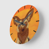 Afrikaanse Wild Dog Ronde Klok (Hoek)