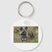 Afrikaanse Wild Dog Sleutelhanger (Voorkant)