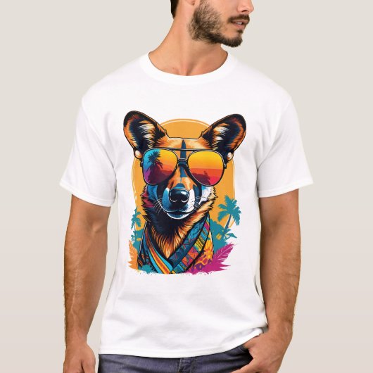 Afrikaanse Wild Dog T-shirt (Voorkant)