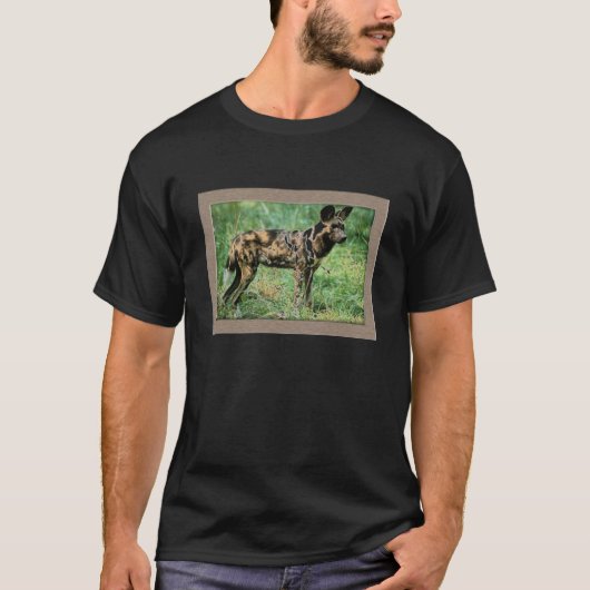 Afrikaanse Wild Dog T-shirt (Voorkant)