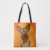 Afrikaanse Wild Dog Tote Bag (Voorkant)