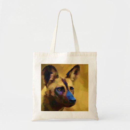 Afrikaanse Wild Dog Tote Bag (Voorkant)