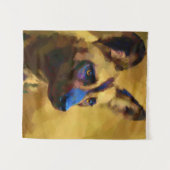 Afrikaanse Wild Dog Wandkleed (Voorkant (horizontaal))