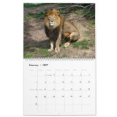 Afrikaanse wilde dieren kalender (Feb 2027)