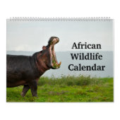 Afrikaanse wilde dieren kalender (Hoes)
