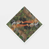 Afrikaanse wilde dieren Papier servet (Hoek)