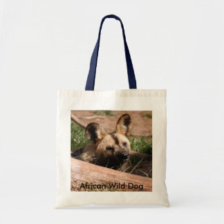 Afrikaanse Wilde Dog-012, Afrikaanse Wilde Dog Tote Bag