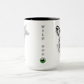 Afrikaanse Wilde Dog Mok - Afrikaanse reeks (Midden)