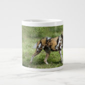 afrikaanse-wilde-hond-004 grote koffiekop (Voorkant)