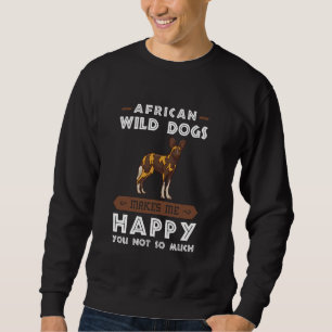 Afrikaanse wilde hond Funny Painted Animals 1 Trui