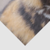 Afrikaanse wilde hond (geslepen hond) tissuepapier (Detail)