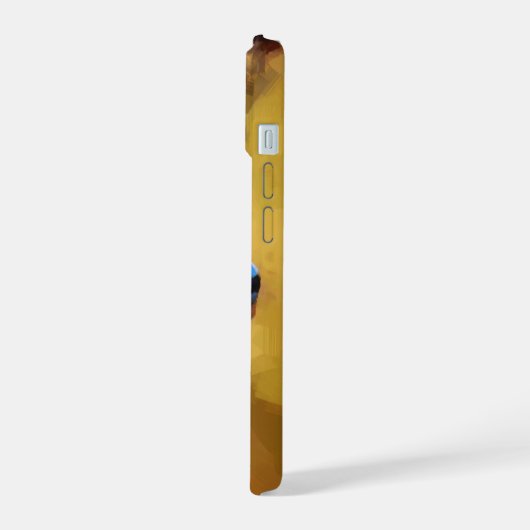 Afrikaanse wilde hond iPhone 15 case (Linkerkant)