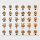 Afrikaanse wilde hond Kaapse jachthond Cadeaupapier (Vlak)