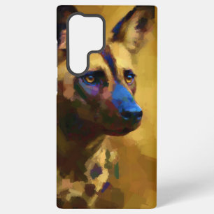 Afrikaanse Wilde Hond Kunst Samsung Galaxy Hoesje