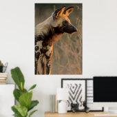 Afrikaanse Wilde Hond (Lycaon Pictus), Kruger Poster (Thuiskantoor)