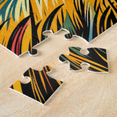 Afrikaanse Wilde Hond Running Puzzel Legpuzzel (Zijkant)