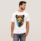 Afrikaanse Wilde Hond T-shirt (Voorkant volledig)