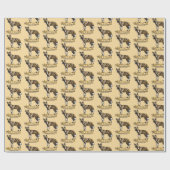 Afrikaanse wilde hond. Wild Africa Cadeaupapier (Vlak)