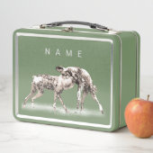 Afrikaanse Wilde Honden Aangepaste Lunchbox (In situ)