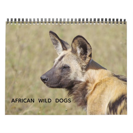 AFRIKAANSE WILDE HONDEN KALENDER (Hoes)