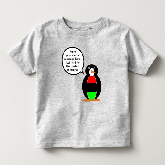 Afrikaanse Wilde Pinguïn Persoonlijk Cadeau Kinder Shirts (Voorkant)