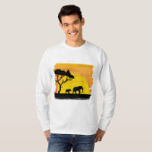 Afrikaanse wilde T-shirts (Voorkant volledig)