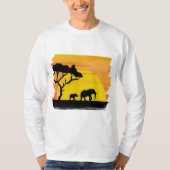 Afrikaanse wilde T-shirts (Voorkant)