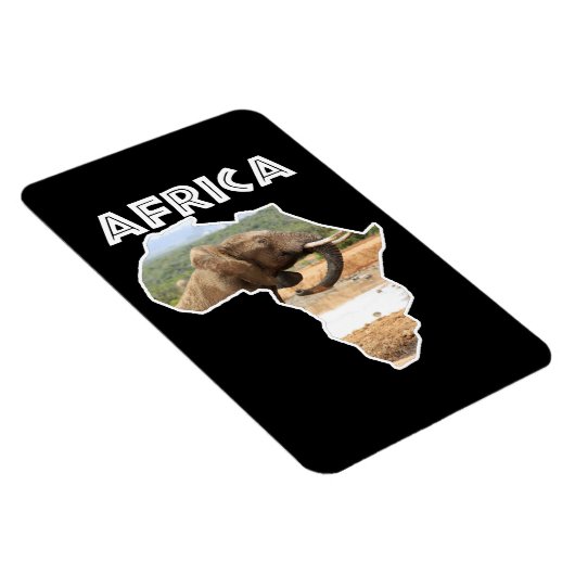 Afrikaanse wildgroei van olifanten magneet (Rechterzijde)