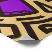 Afrikaanse Wildlife Art Poster (Hoek)