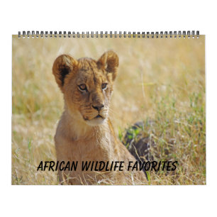 AFRIKAANSE WILDLIFE FAVORITES CALENDAR KALENDER