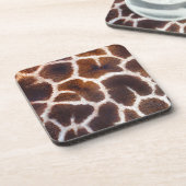 Afrikaanse Wildlife Giraffe - Fotoontwerp Onderzetter (Linkerzijde)