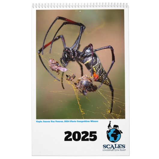 Afrikaanse Wildlife Kalender 2025 (Hoes)