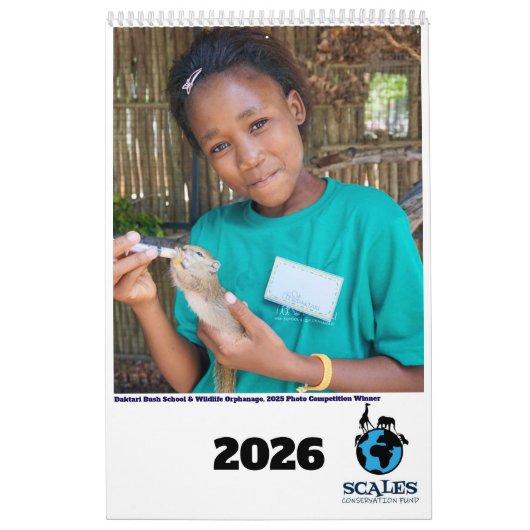 Afrikaanse Wildlife Kalender 2026 (Hoes)