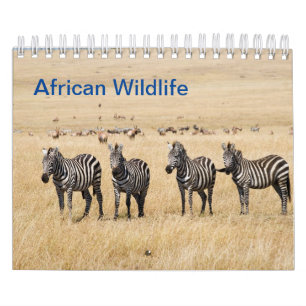 Afrikaanse Wildlife Wall Calendar Kalender