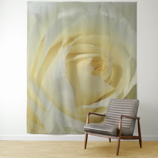 Afrikaanse witte roos wandkleed (In situ)