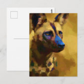 Afrikaanse wonderhond briefkaart (Voorkant / Achterkant)