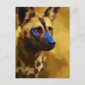 Afrikaanse wonderhond briefkaart (Voorkant)