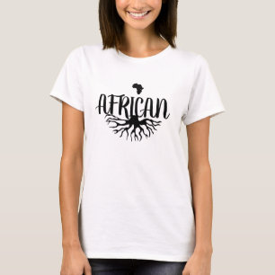Afrikaanse wortels t-shirt