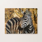 Afrikaanse Zebra Legpuzzel (Horizontaal)