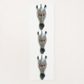 Afrikaanse zebra masker Thunder_Cove Yogamat (Achterkant)