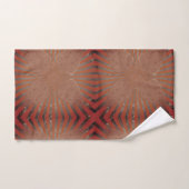 Afrikaanse zebraprint: een mix van kunst en cultuu bad handdoek (Handdoek)